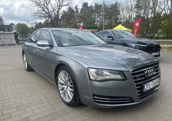 Audi A8 cena 79600 przebieg: 225300, rok produkcji 2012 z Kosów Lacki małe 254